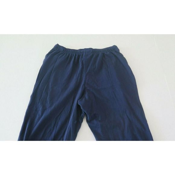 Polo Ralph Lauren Men Sz S L204 Relaxed Fit Navy Blue Cotton Lounge Jogger Pants - Picture 5 of 9